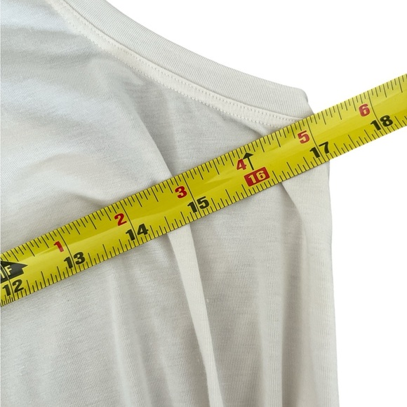 Athleta Sleeveless Mini Dress Size Large Cream - Picture 5 of 6